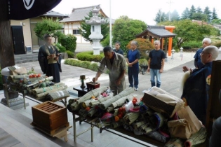 送り盆・送り火